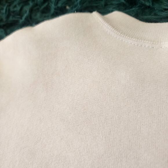 Vintage Walt Disney World Mickey Castle Sweatshirt White Made in USA Small 18x24 - Picture 7 of 7